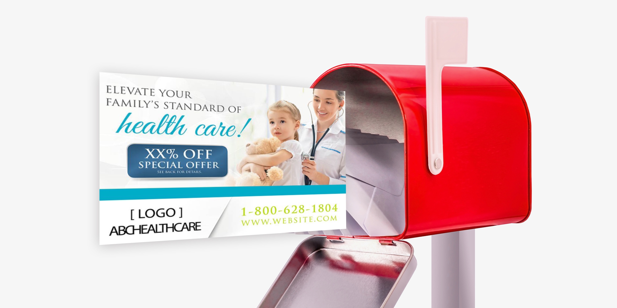 Direct Mail Healthcare Marketing Postcard sample